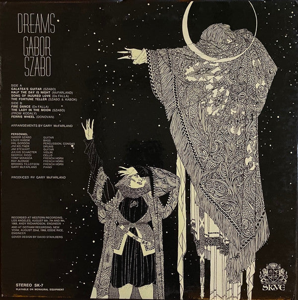 Gabor Szabo : Dreams (LP, Album, Gat)