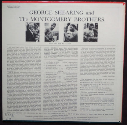 George Shearing And The Montgomery Brothers : George Shearing And The Montgomery Brothers (LP, Album, Dee)