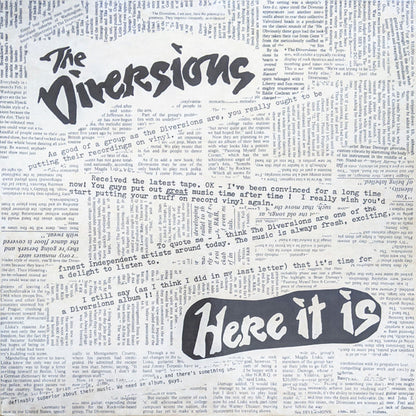 The Diversions (2) : Here It Is (LP, Album)