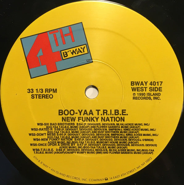 Boo-Yaa T.R.I.B.E. : New Funky Nation (LP, Album)