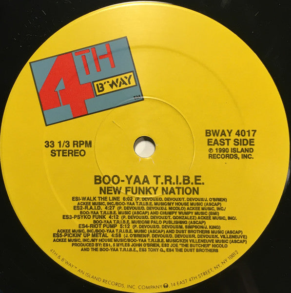 Boo-Yaa T.R.I.B.E. : New Funky Nation (LP, Album)