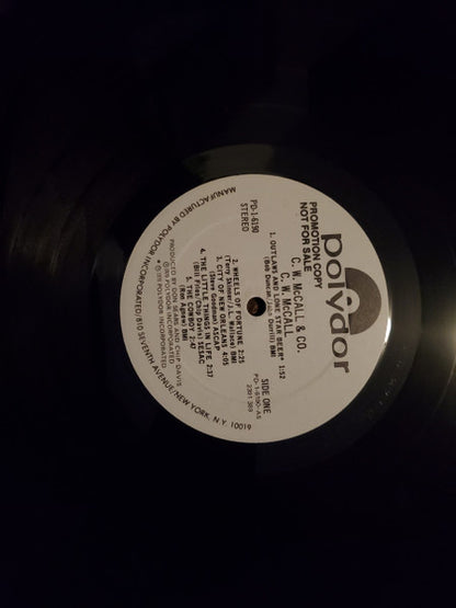 C.W. McCall : C.W McCall & Co. (LP, Promo, Pro)