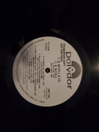C.W. McCall : C.W McCall & Co. (LP, Promo, Pro)