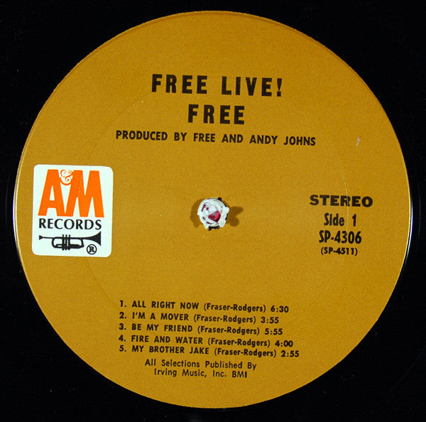 Free : Free Live! (LP, Album)