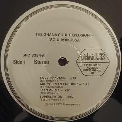 The Ghana Soul Explosion : Soul Makossa (LP, Album, RP)