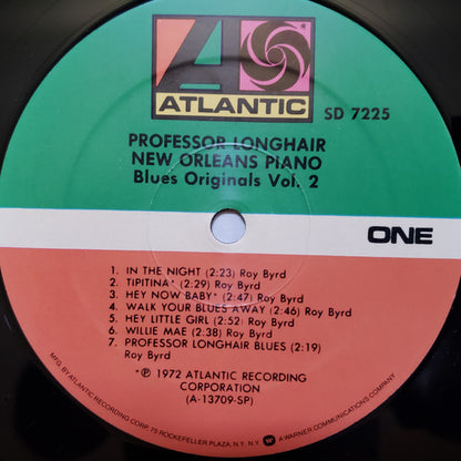 Professor Longhair : New Orleans Piano (LP, Album, Mono, RE, Gat)