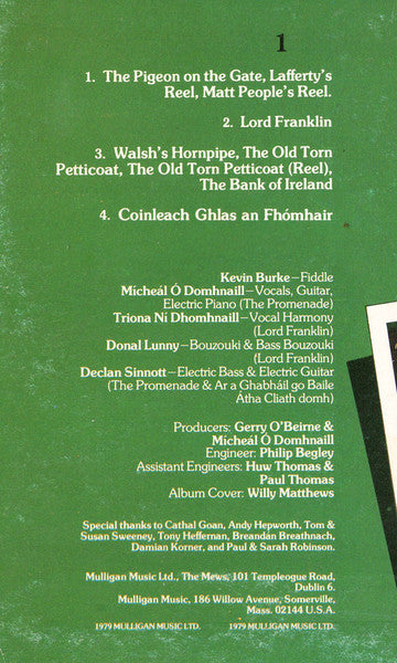 Kevin Burke (2) & Mícheál Ó Domhnaill : Promenade (LP, Album)