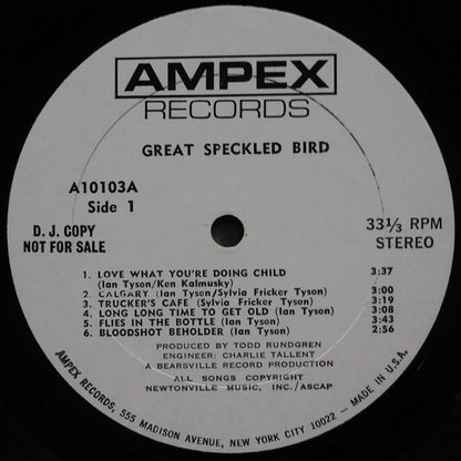 Great Speckled Bird : Great Speckled Bird (LP, Album, Promo, Whi)