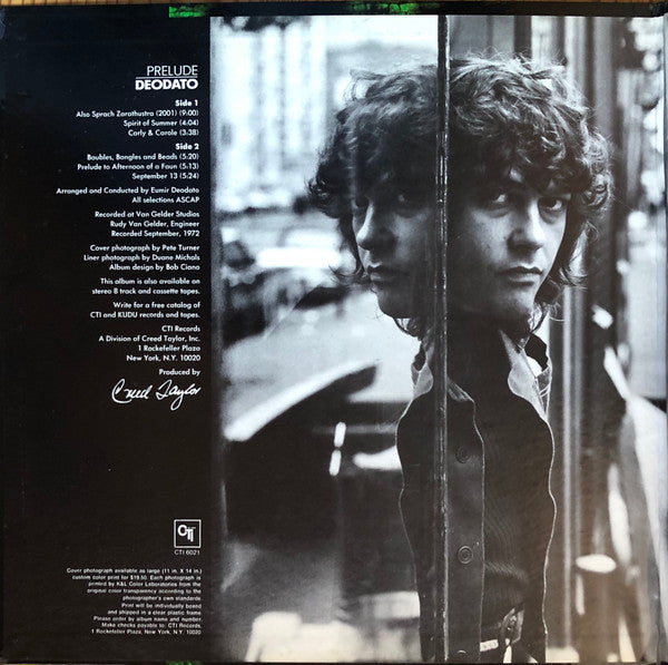 Eumir Deodato : Prelude (LP, Album, Pit)