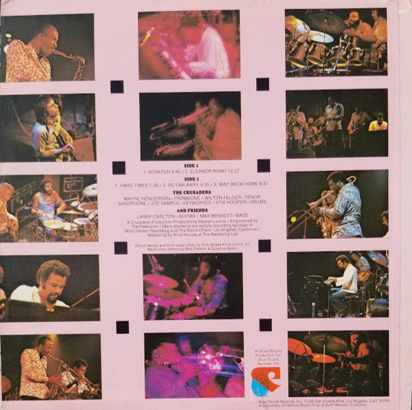 The Crusaders : Scratch (LP, Album, RE, Ter)