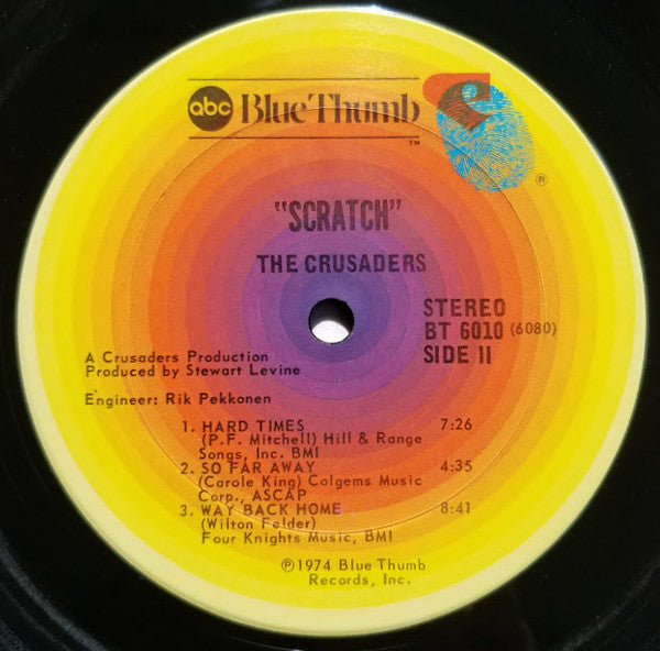 The Crusaders : Scratch (LP, Album, RE, Ter)