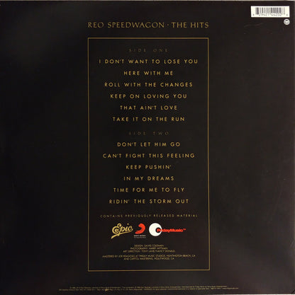 REO Speedwagon : The Hits (LP, Comp, Ltd, RE, Tra)