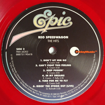 REO Speedwagon : The Hits (LP, Comp, Ltd, RE, Tra)