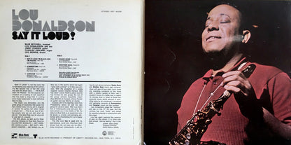 Lou Donaldson : Say It Loud! (LP, Album)