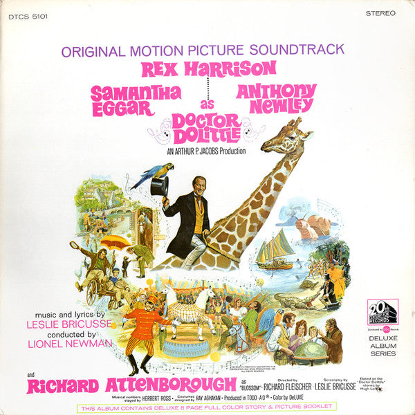 Leslie Bricusse : Doctor Dolittle Original Motion Picture Soundtrack (LP, Gat)