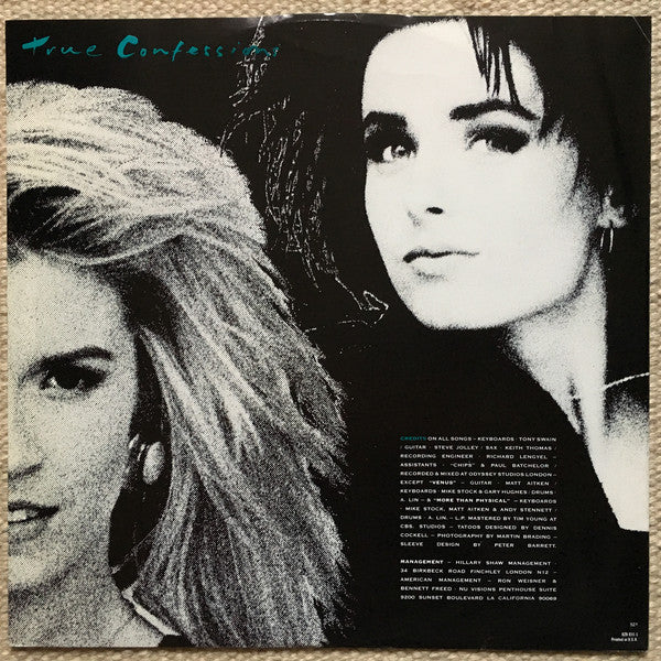 Bananarama : True Confessions (LP, Album, 016)