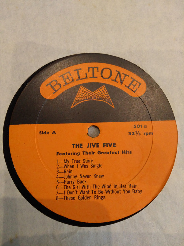 The Jive Five : Featuring Their Greatest Hits (LP, Comp)