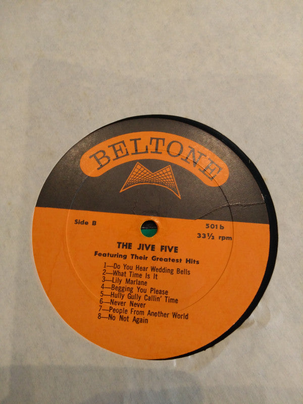 The Jive Five : Featuring Their Greatest Hits (LP, Comp)