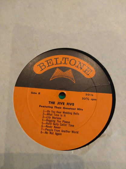 The Jive Five : Featuring Their Greatest Hits (LP, Comp)