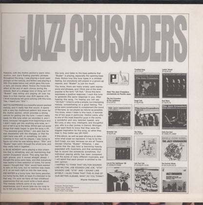 The Crusaders : Uh Huh (LP, Album, Mono, Gat)