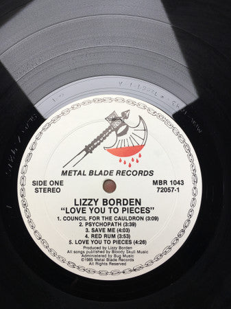 Lizzy Borden : Love You To Pieces (LP, Album)