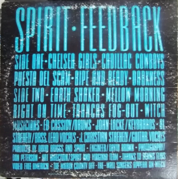 Spirit (8) : Feedback (LP, Album, Gat)