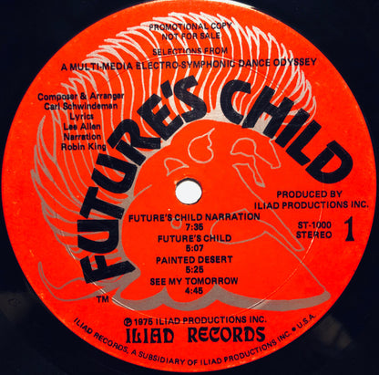 Future’s Child (2) : A Multi-Media Electro-Symphonic Dance Odyssey  (LP, S/Sided, Num, Promo)