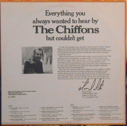 The Chiffons : Everything You Always Wanted To Hear By The Chiffons But Couldn't Get (LP, Comp, Mono, Club)
