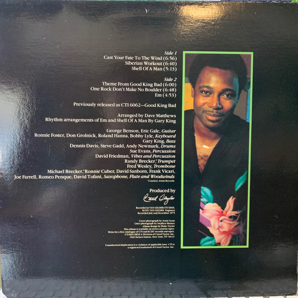 George Benson : Cast Your Fate To The Wind (LP, Album, RE)