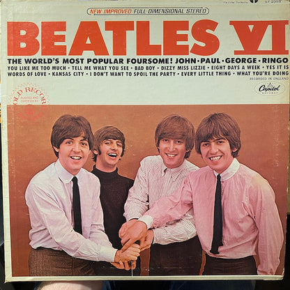 The Beatles : Beatles VI (LP, Album, RE, Jac)
