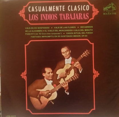 Los Indios Tabajaras : Casualmente Clasico (LP, Mono)