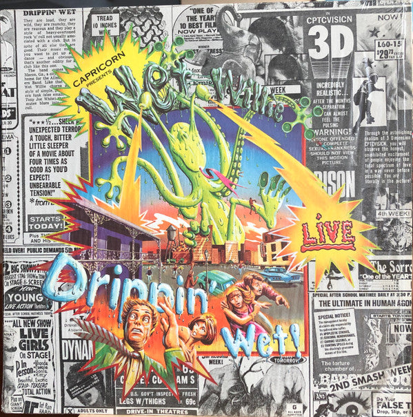 Wet Willie : Drippin' Wet Live (LP, Album)
