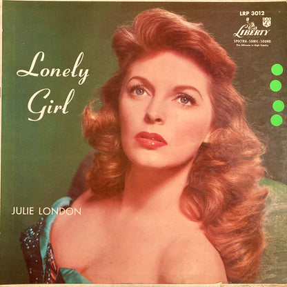 Julie London : Lonely Girl (LP, Album, Mono, Scr)