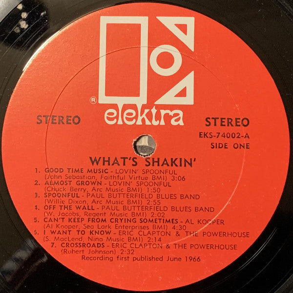 Various : What's Shakin' (LP, Comp, RP, Red)