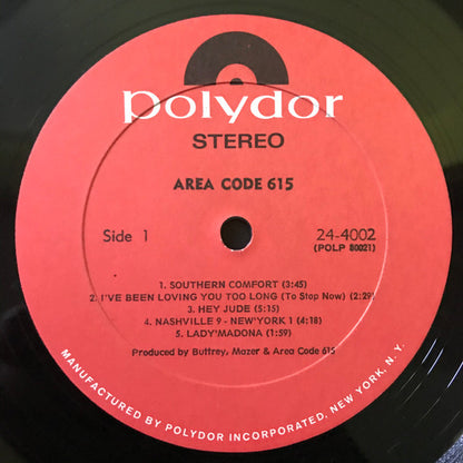 Area Code 615 : Area Code 615 (LP, Album)