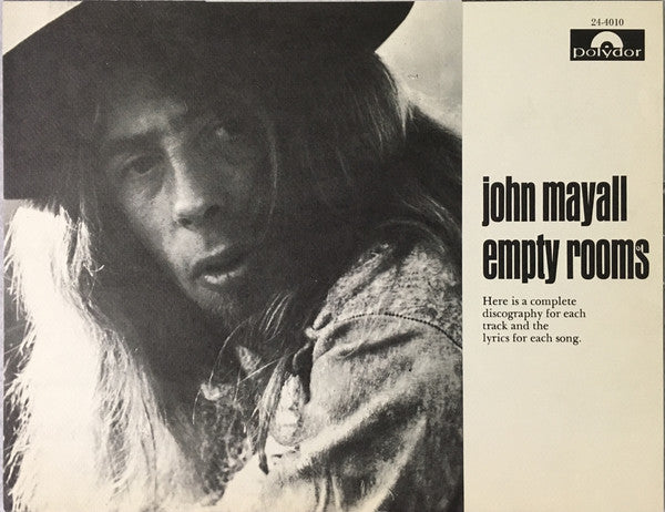 John Mayall : Empty Rooms (LP, Album, Ter)