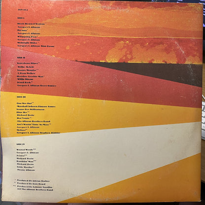 The Allman Brothers Band : The Road Goes On Forever (2xLP, Comp, Pit)