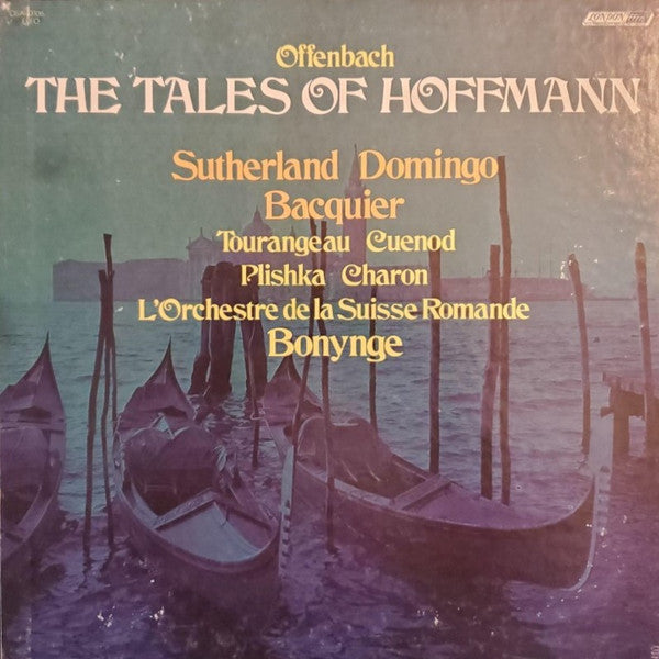Jacques Offenbach / Joan Sutherland • Placido Domingo • Gabriel Bacquier / L'Orchestre De La Suisse Romande / Richard Bonynge : The Tales Of Hoffmann (Les Contes D'Hoffmann) (3xLP, RP + Box)