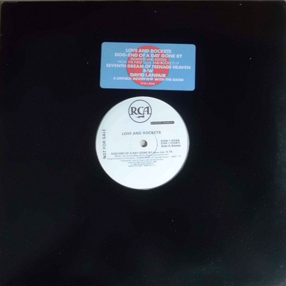 Love And Rockets : Dog-End Of A Day Gone By (12", Promo)