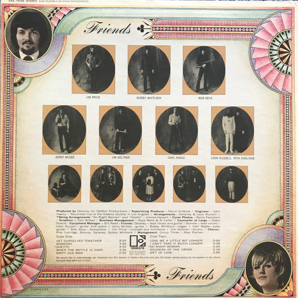 Delaney & Bonnie : Accept No Substitute (LP, Album, RE, Pit)