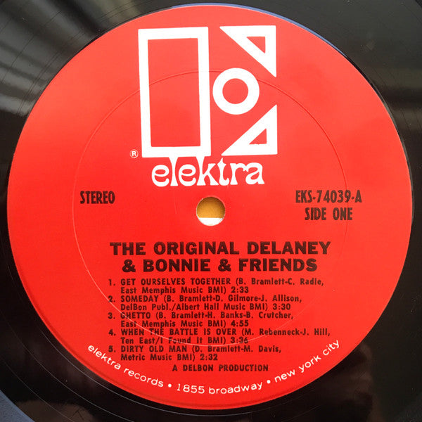 Delaney & Bonnie : Accept No Substitute (LP, Album, RE, Pit)