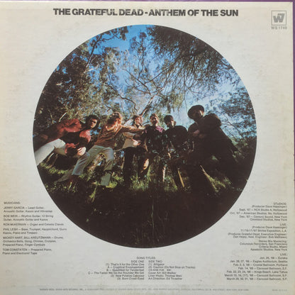 The Grateful Dead : Anthem Of The Sun (LP, Album, Ter)