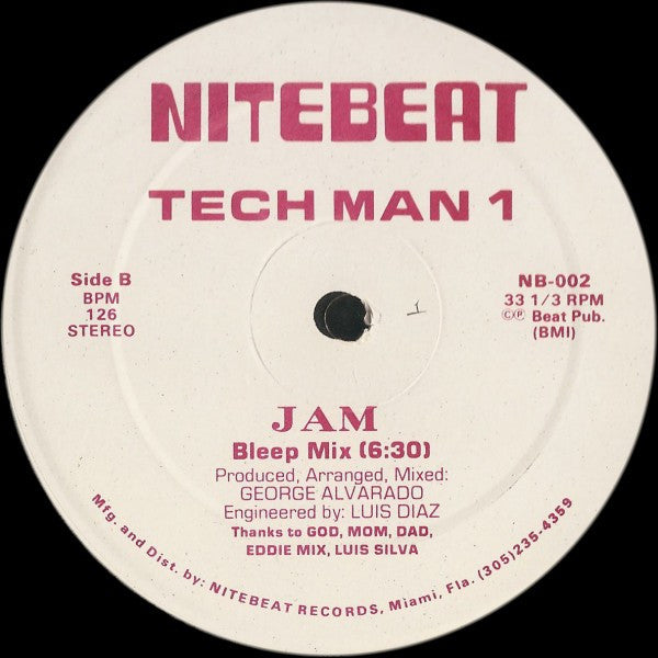 Tech Man 1 : Come On (12")