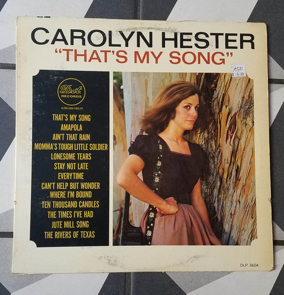 Carolyn Hester : That's My Song (LP, Mono)