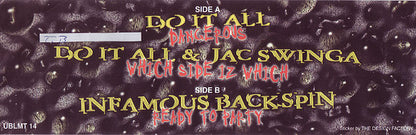 DoItAll / Jac Swinga / Infamous Backspin : Dangerous / Which Side Iz Which / Ready To Party (12", Unofficial)