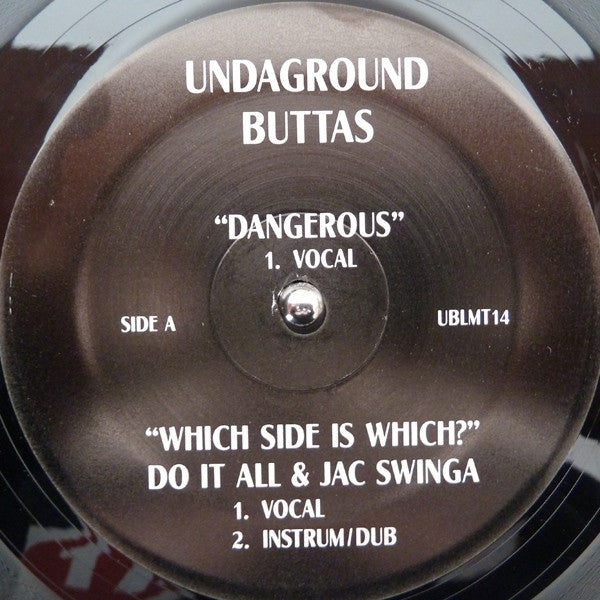 DoItAll / Jac Swinga / Infamous Backspin : Dangerous / Which Side Iz Which / Ready To Party (12", Unofficial)