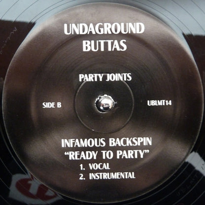 DoItAll / Jac Swinga / Infamous Backspin : Dangerous / Which Side Iz Which / Ready To Party (12", Unofficial)