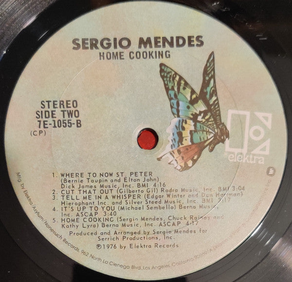 Sérgio Mendes & Brasil '77 : Homecooking (LP, Album, Gat)