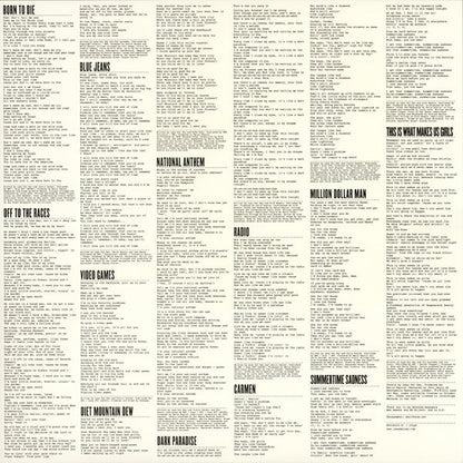 Lana Del Rey : Born To Die (LP, Album, RE, Mem)
