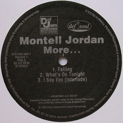 Montell Jordan : More... (2xLP, Album)